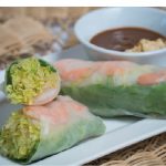 Lac Vien Restaurant - A4. Shrimp fresh rolls, vermicelli & mixed vegetables (2 rolls)