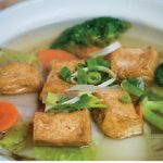 Lac Vien Restaurant - P10. Vegetables with tofu Pho